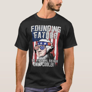 George Washington Gründungsvater Betsy Ross Flag T-Shirt