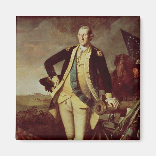 George Washington in Princeton, 1779 Magnet (Vorne)