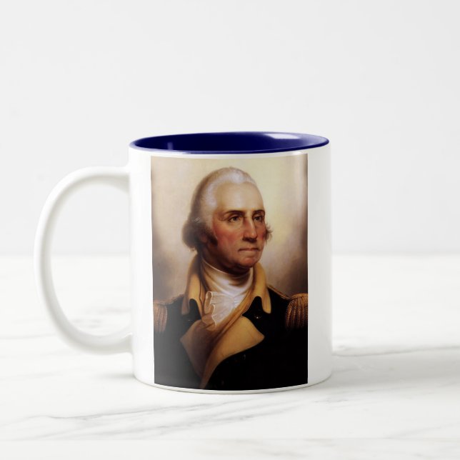 George Washington Iowa Tea Party Tasse (Links)