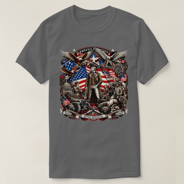 George Washington ist der einzige Verrat, wenn man T-Shirt (Design vorne)