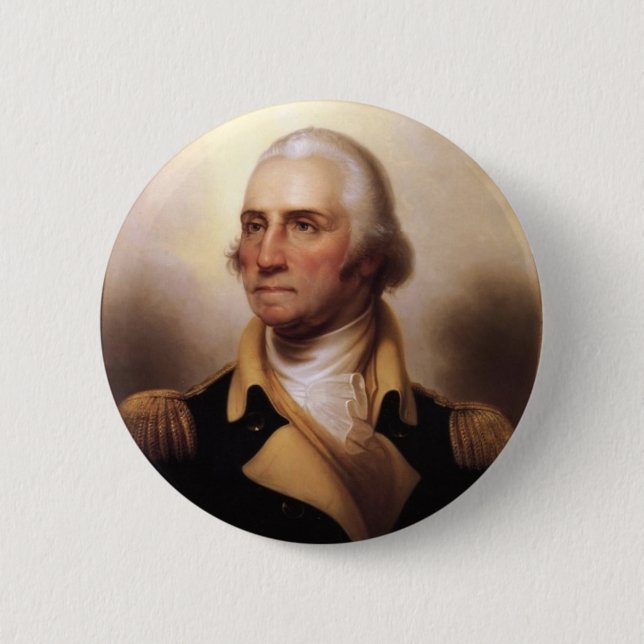 George Washington-Knopf Button (Vorderseite)