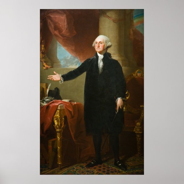 George Washington "Lansdowne" Portrait Poster (Vorne)