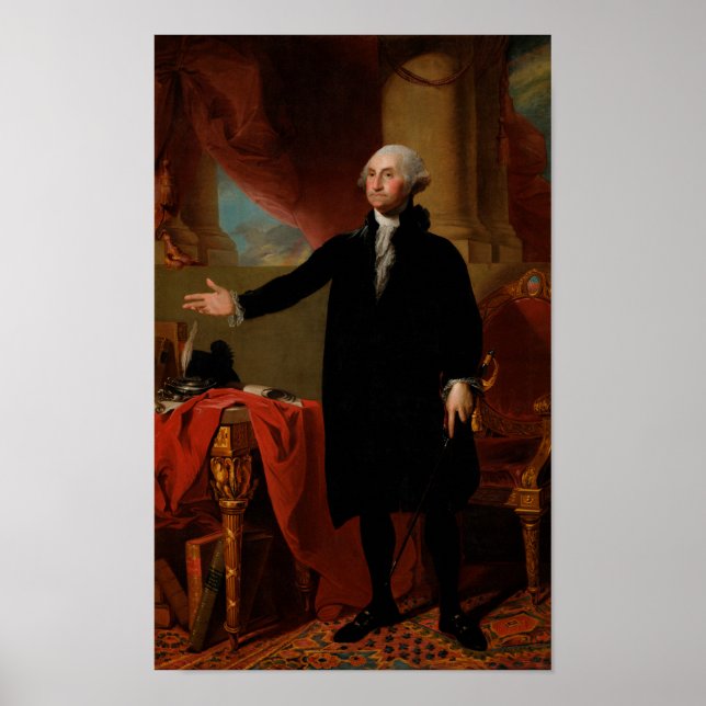 George Washington Lansdowne Portrait Poster (Vorne)