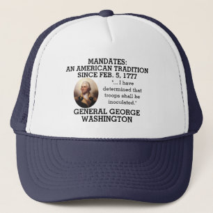 George Washington Mandates Seit 1777 Truckerkappe