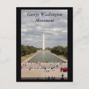 George Washington Monument Postkarte