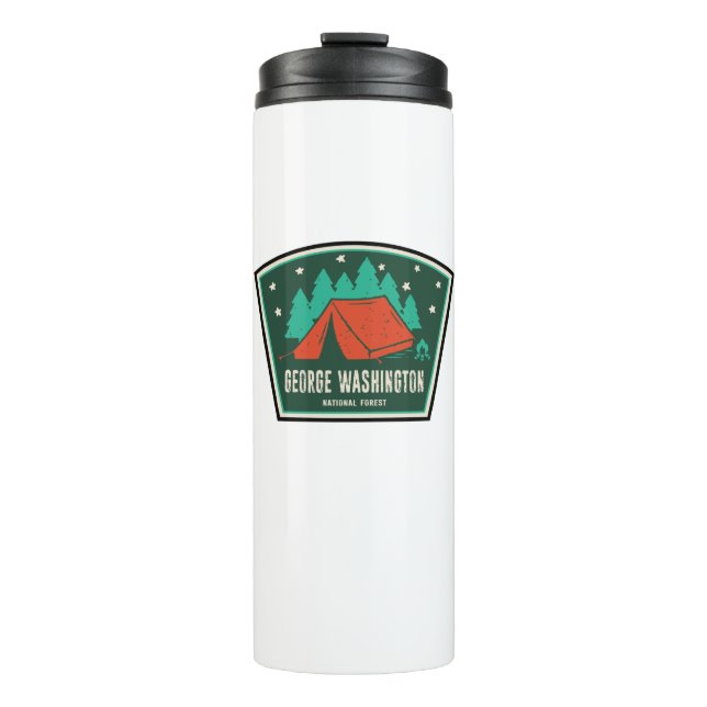 George Washington National Forest Camping Thermosbecher (Vorderseite)
