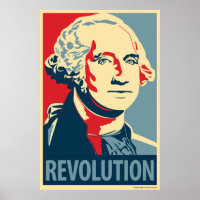 George Washington: Obamas Parodie-Poster