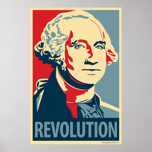 George Washington: Obamas Parodie-Poster Poster (Vorne)