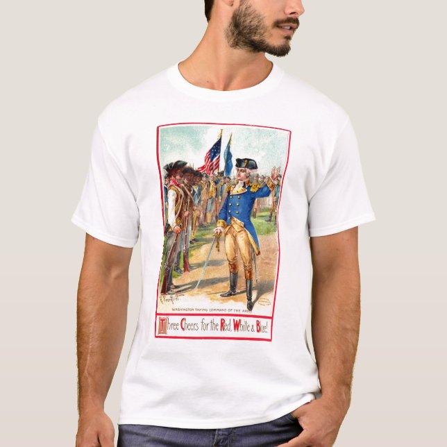 George Washington Patriotic T-Shirt (Vorderseite)