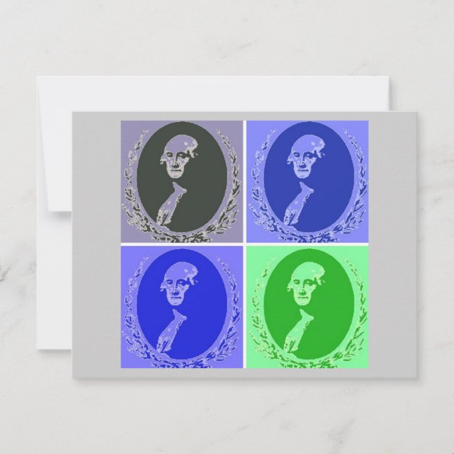 George Washington Pop Art (Vorderseite)