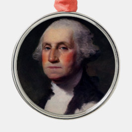 George Washington Portrait 1 Ornament Aus Metall