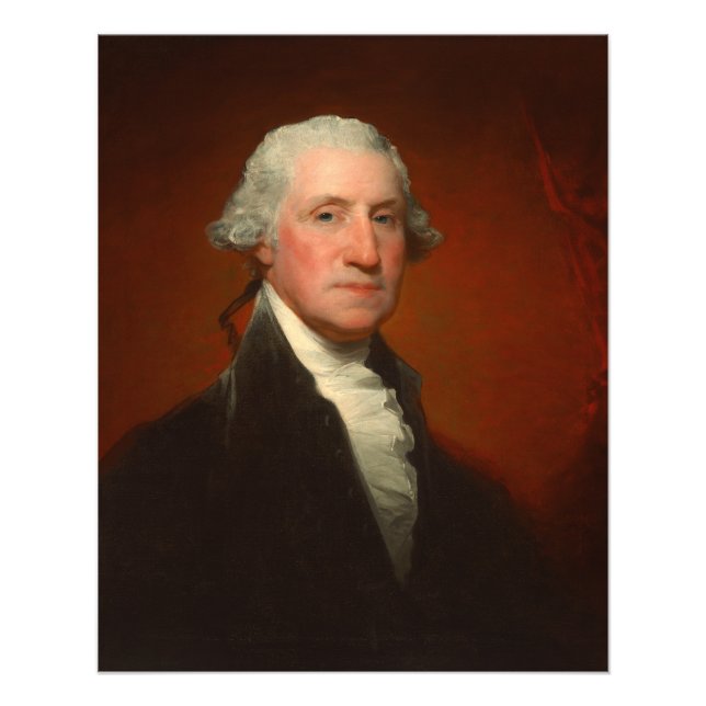 George Washington Portrait Fotodruck (Vorne)