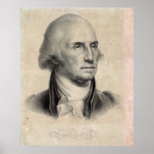 George Washington Portrait Poster/Print Poster