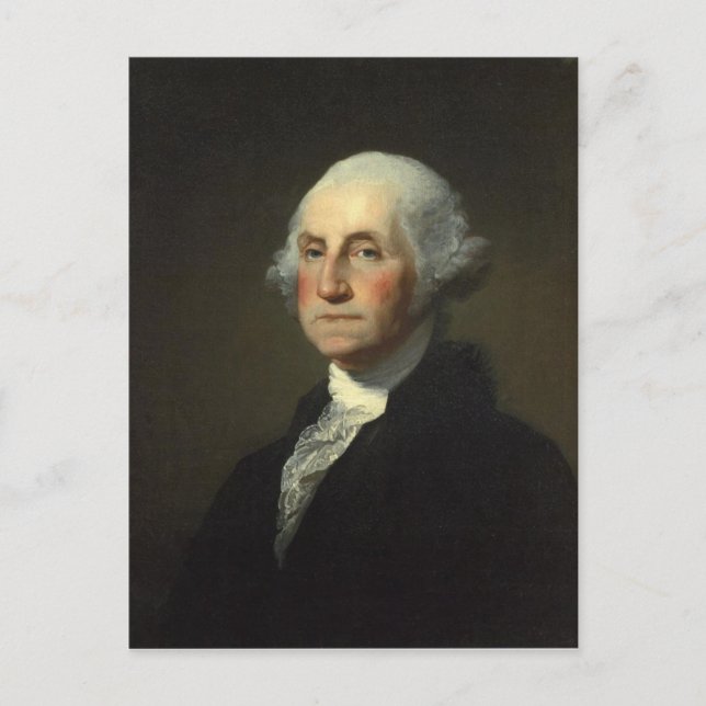 George Washington Postkarte (Vorderseite)