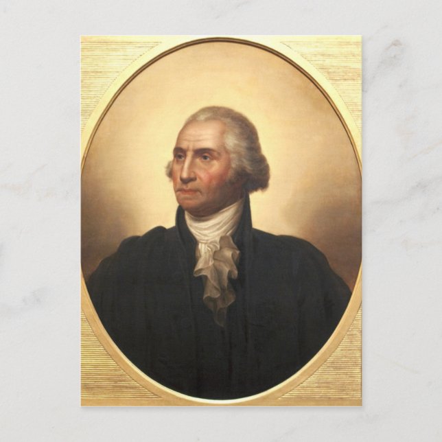 George Washington Postkarte (Vorderseite)