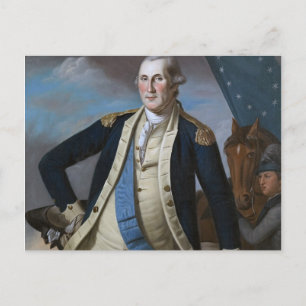 George Washington Postkarte