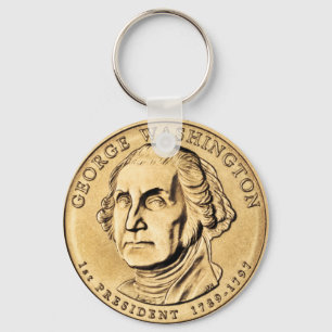 George Washington Präsident $1 Coin Schlüsselanhän Schlüsselanhänger
