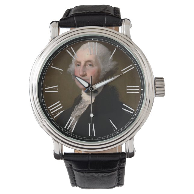 George Washington Präsident Armbanduhr (Vorderseite)