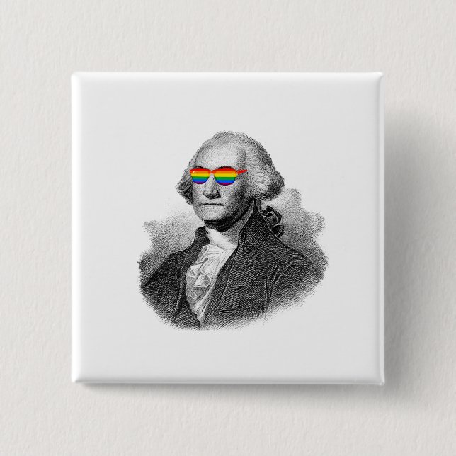 George Washington Pride Button (Vorderseite)