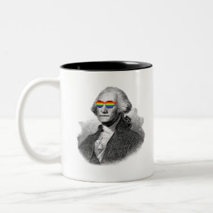 George Washington Pride Zweifarbige Tasse
