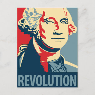 George Washington - Revolution: OHP Postcard Postkarte