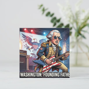 George Washington Rockstar - Gründungsvater von R Einladung