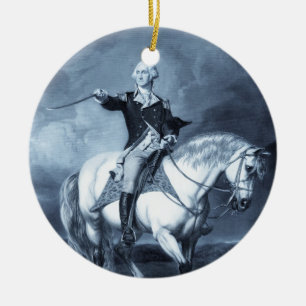 George Washington Salute Ornament