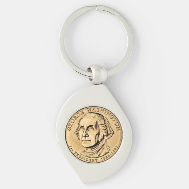 George Washington Schlüsselanhänger (Vorderseite)