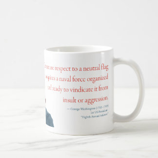George Washington Tasse #12 "Naval Force"