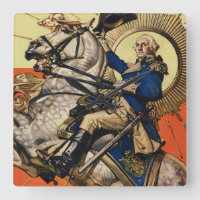 George Washington über Horseback