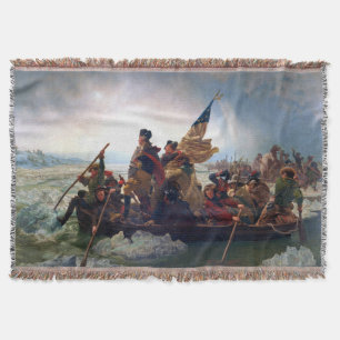 George Washington überquert den Delaware Decke