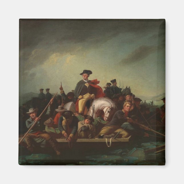 George Washington überquert den Delaware Magnet (Vorne)