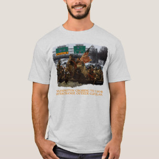 George Washington überquert I-490 Cleveland T-Shirt