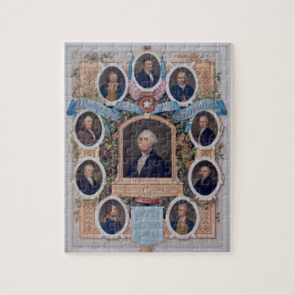 George Washington und die Freimaurer der Revolutio Puzzle