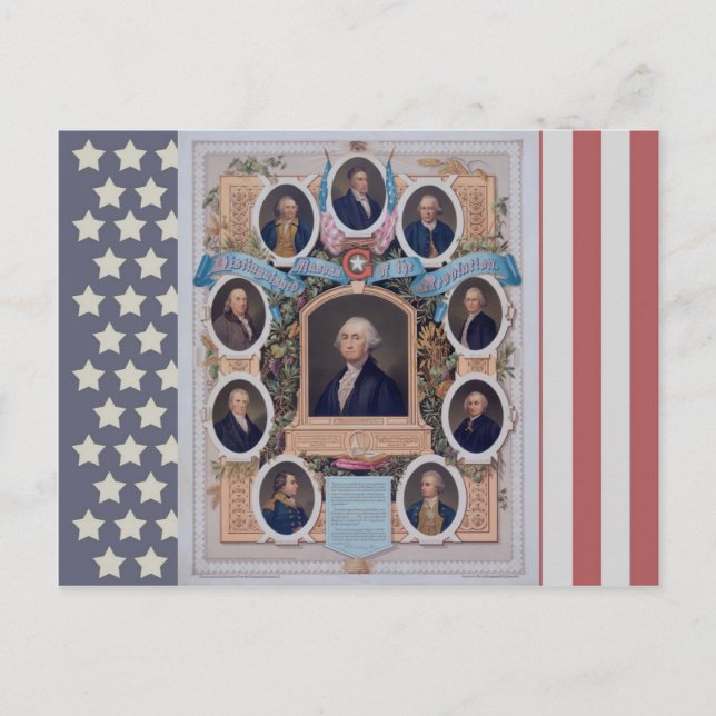 George Washington und die Masons der Revolution Postkarte (Vorderseite)