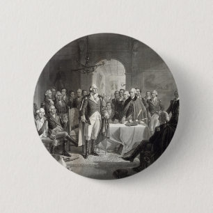 George Washington und Seine Generäle Button