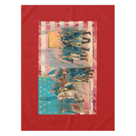 George Washington und Troops Tischdecke