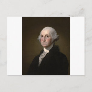George Washington - Vintag Art Portrait Postkarte