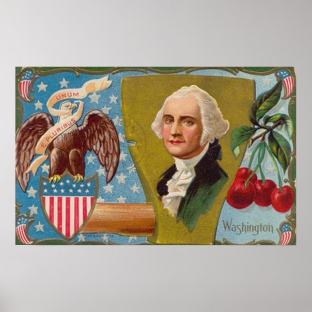 George Washington Vintage Poster (Vorne)