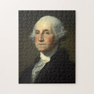 George Washington von Gilbert Stuart - Circa 1800 Puzzle