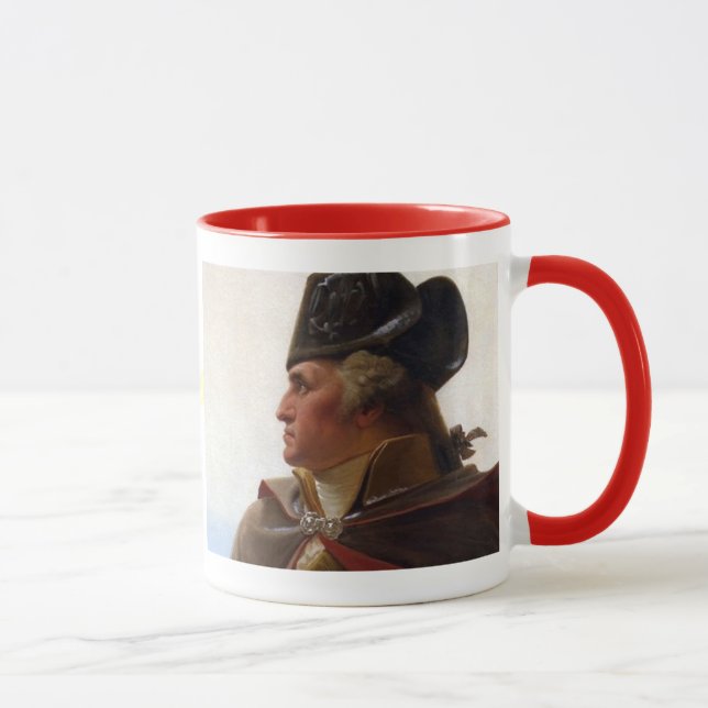 George Washington-Weihnachten Tasse (Rechts)