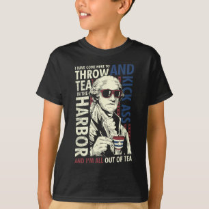 George Washington wirft Tee Kick 4. Juli