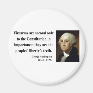 George Washington-Zitat 6b Magnet