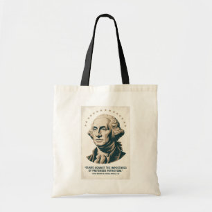 George Washington Zitat Amerikanischer Präsident K Tragetasche