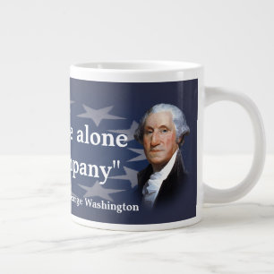 George Washington Zitat über Bad Company Jumbo-Tasse