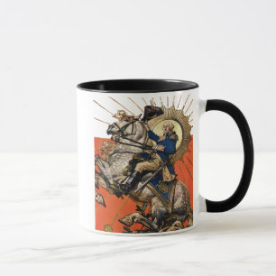 George Washington zu Pferd Tasse