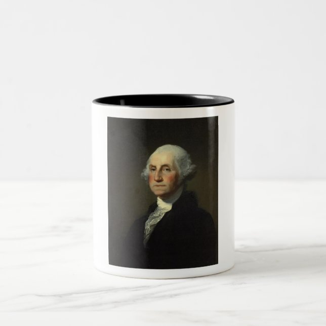 George Washington Zweifarbige Tasse (Mittel)