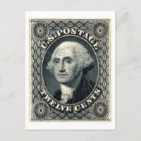 George Washington Zwölf Cent US Postage