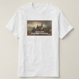 George- Washingtonfreiheit/patriotischer T - Shirt