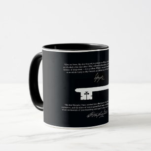 George Washingtons Freiheits-Schlüssel-Schale Tasse